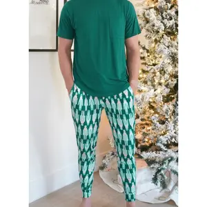 Men's Green Nutcrackers Jogger Set