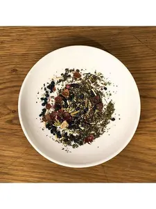 Aeon Tea Defense & Comfort Herbal Tea - Sweet Blackberry & Chamomile Blend for Immunity Boost & Stress Relief - Natural Defense for Cold & Flu Season - US Made Beverage Flavor
