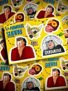 Always Sunny "Frank’s Finest” Sticker Sheet / Vinyl Stickers/ It's Always Sunny in Philadelphia/Frank Reynolds