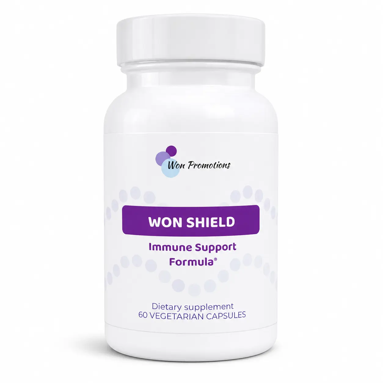 Won Shield - Immune Support Formula - 60 Capsules Daily Wellness Supplement