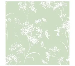 Luxe Haven Floral Mist Peel and Stick Wallpaper