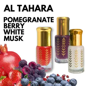Al Tahara White musk, Berry, Pomegranate, Fresh & clean 6ml Intimate perfume oils