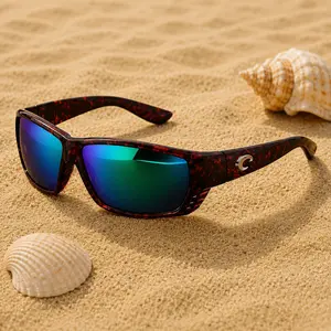 Aesthetic Summer Sportwear Costaego Polarized Sunglasses UV400 Anti Glare Sports Eyewear for Fishing Hiking Driving Outdoor Adventures
