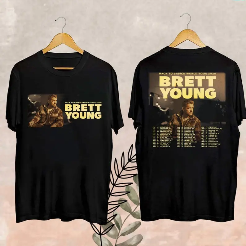 Brett Back To Basics World Tour T-shirt, Brett Fan Gifts, Bret Back To Basics World Tour Merch, Bret Fan Shirt