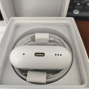 For Original AirPods Pro2 C-type Bluetooth 5.4 Earphones 3D Stereo Wireless EarBuds with USB-C Charging Case for Office, Sports, Study and Audio Calls, Portable Wireless Audio Headsetnoise canceling earbuds wireless bluetooth headphones with mic in-ear
