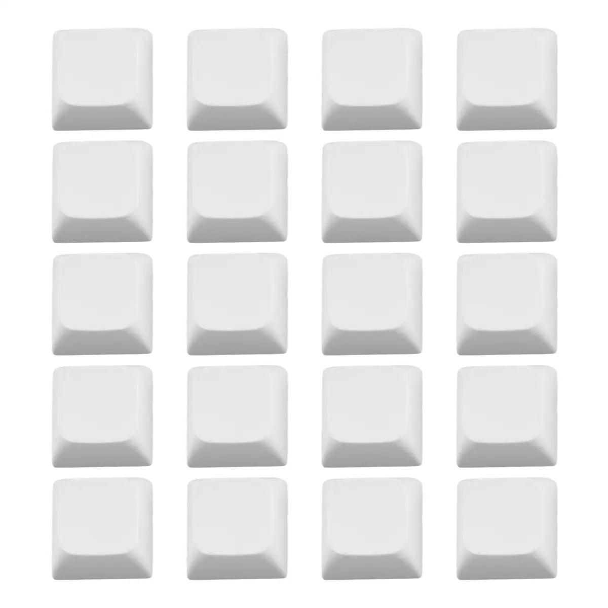 20 Key XDA Profile PBT Keycaps Mechanical Keyboard 1U 1X Ball Print Blank Customized Keycaps Mx Switches XDA Height,A