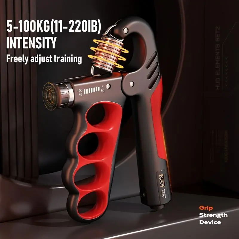 Hand Grip Strengthener Kits 5-100KG Adjustable Exerciser Supplies for Hand Strength Training Workout Gripper Back To School Fitness Equipment