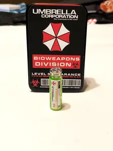 Resident Evil Code Veronica T-Veronica Virus Vial - 1.5in Mini Replica - Metal Storage Tin Included