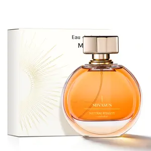 MIVASUN Floral-Fruity Women's Perfume — 100ml Eau de Parfum; Top Notes: Cantaloupe and Jasmine; Middle Notes: Orchid and Blackberry.