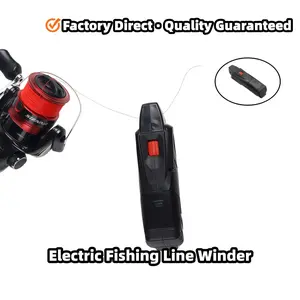 1 PC Fishing Line Reel Tool, 3.5m/s High Speed Motor, ABS Material Portable, Battery Powered Outdoor Fishing Tool