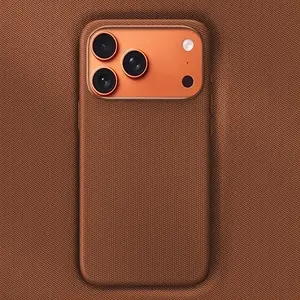 Officially Styled Minimalist Business Case with Magnetic Animation, Designed for iPhone 17 Pro Max 16 15 14 13, Featuring a Tech Fabric Protective Cover, Strong Magnetic Wireless Casing, Protection, Accessories