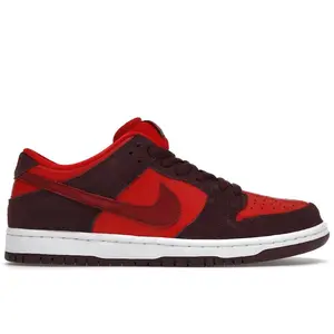 Nike Men's SB Dunk Low Cherry Skateboarding Shoes, from StockX