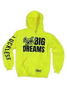 Big Dreams Neon Yellow Hoodie by Luckless Outfitters