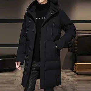 Men'sWinterJacket:HoodedJacketwithFullZipFrontClosure,ThickInsulation,Windproof,andHigh-QualityShell-IdealforSkiing,DailyWinterWear,Men'sWinterJacket,SkiingGear,High-QualityJacket,ReinforcedSeams,OutdoorEnthusiast