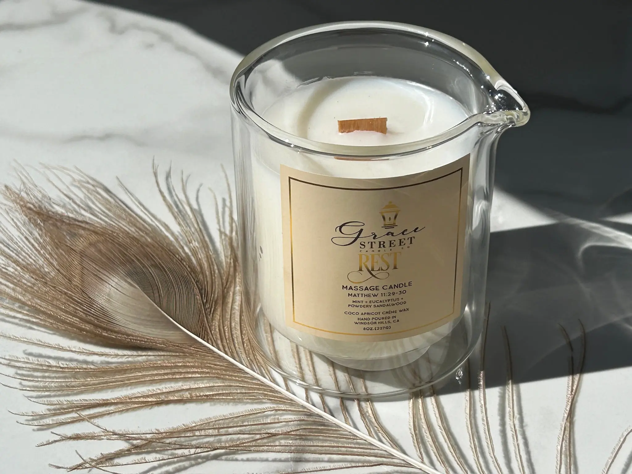 Rest Massage Candle