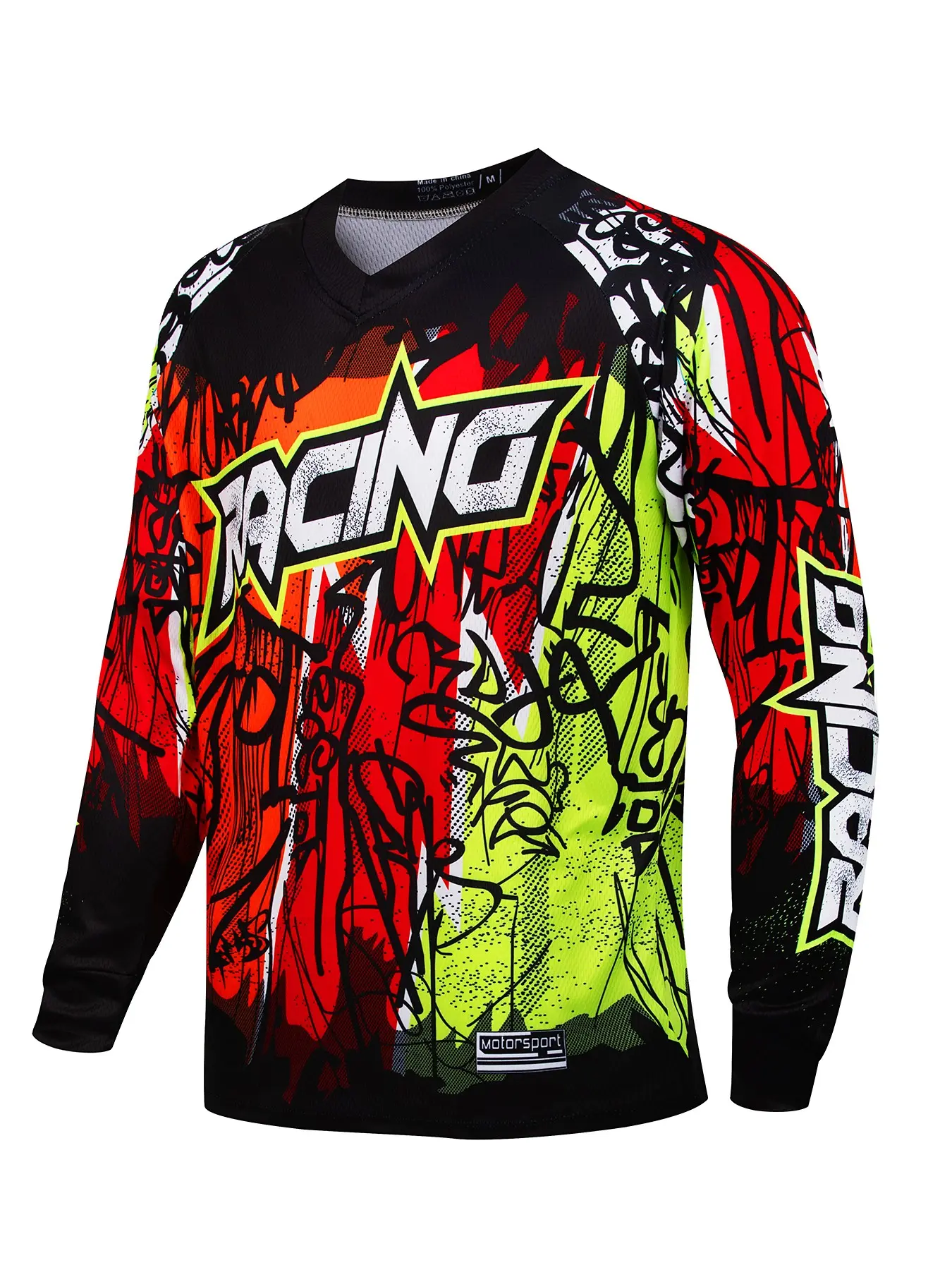 New Racing Downhill Full Jersey Motocross Enduro Motocross Shirt Motorcycle Polera Mtb Jersey Mountain Bike DH Off Roading Jersey Long Sleeve Sports Shirt Outdoor Apparel Sports Top Jersey Shirts Athletic Active Tops