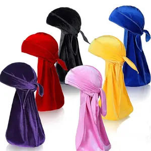 Velvet Durag for 360 Waves Multiple Colors Available Buy one or save with a set Doo Rag