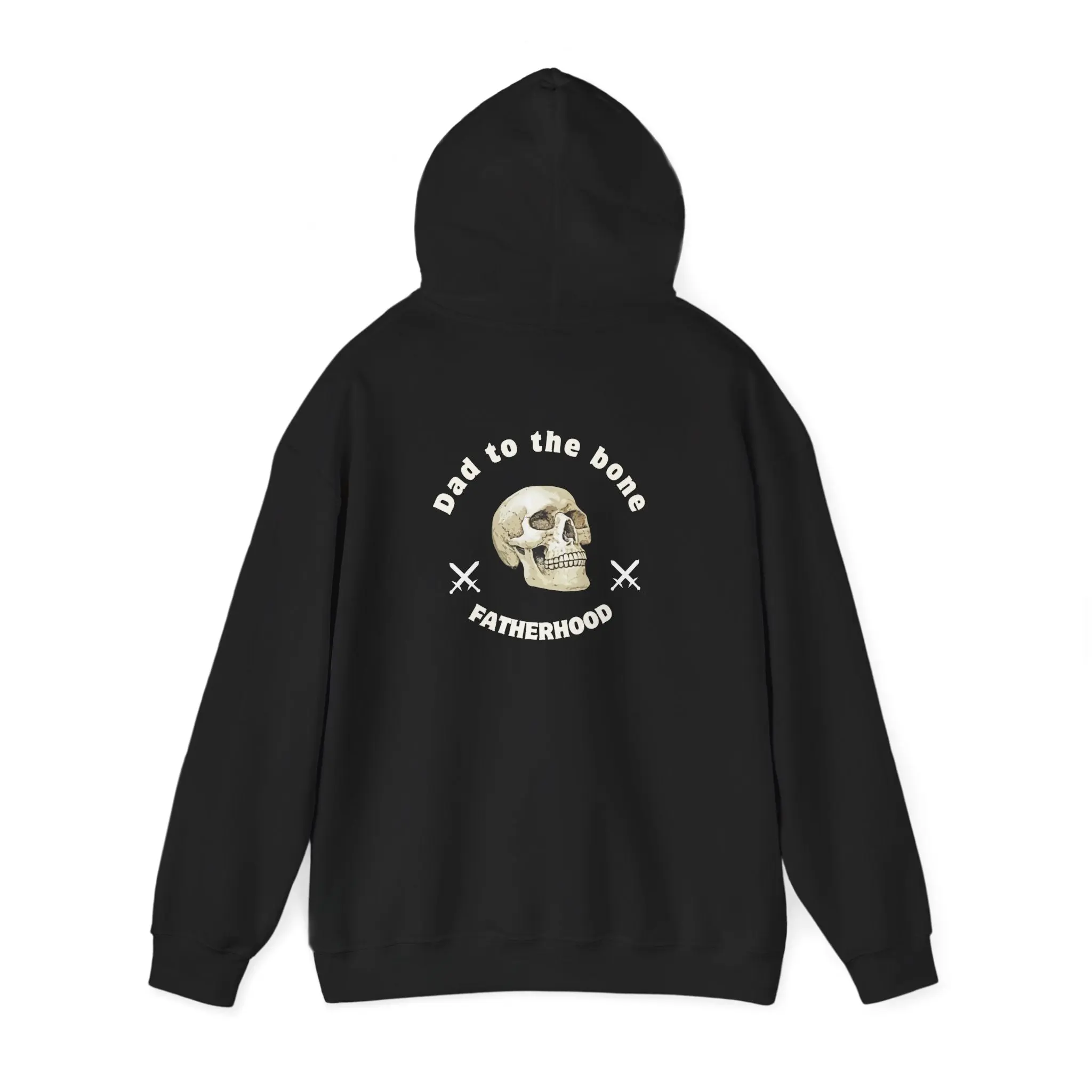 Skeleton Hoodie -"Dad to the Bone" Halloween Sweatshirt