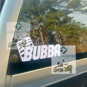 Bubba Truck Decal