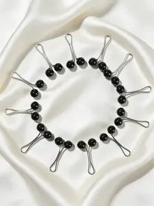 Muslim Hijab Pins(12 Pcs) for Scarves and Shawls, Islamic Safety Pins for Wedding Dress Decoration, Elegant Headscarf Accessories