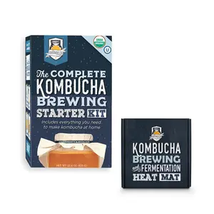 Complete Kombucha Brewing Kit + Heat Wrap