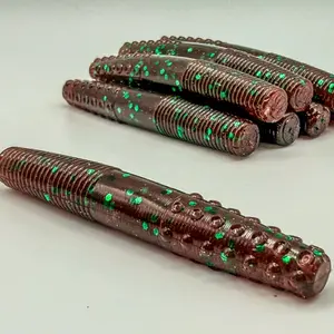 Gravel Tick - Bad Apple 2.8" Small Profile Big Results Compact Craw-Style Body Subtle Appendages Ideal for Ned-Style Rigs & Finesse Jigs