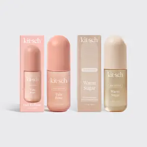 Kitsch Sugar Rose Duo - Tulip Rose & Warm Sugar Hair Perfume Set for Instant Refreshment & Long-Lasting Scent