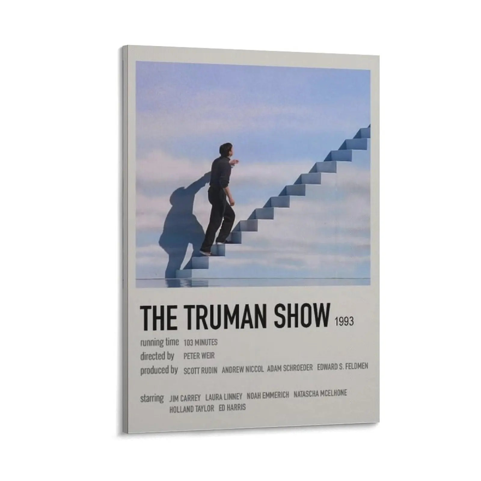 Polaroid Film Posters The Truman Show Poster Poster Canvas Wall Art For Bedroom Decor Bar Office Room Decor Gift
