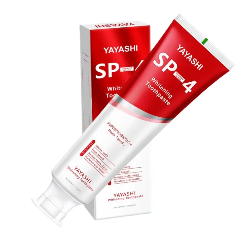 YAYASHI SP-4 Probiotic Toothpaste - Fresh Breath, Deep Cleaning, Mild Formula, Daily Oral Hygiene Essentials, More Effective than SP6/SP8/SP10