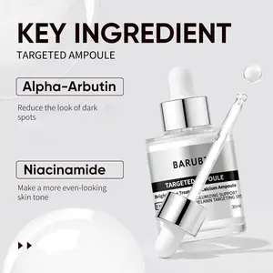 Barubt Brightening Calcium Ampoule 30ML, Dark Spot Corrector, Hyperpigmentation Targeting Serum, Skin Care Solution for Radiant Complexion