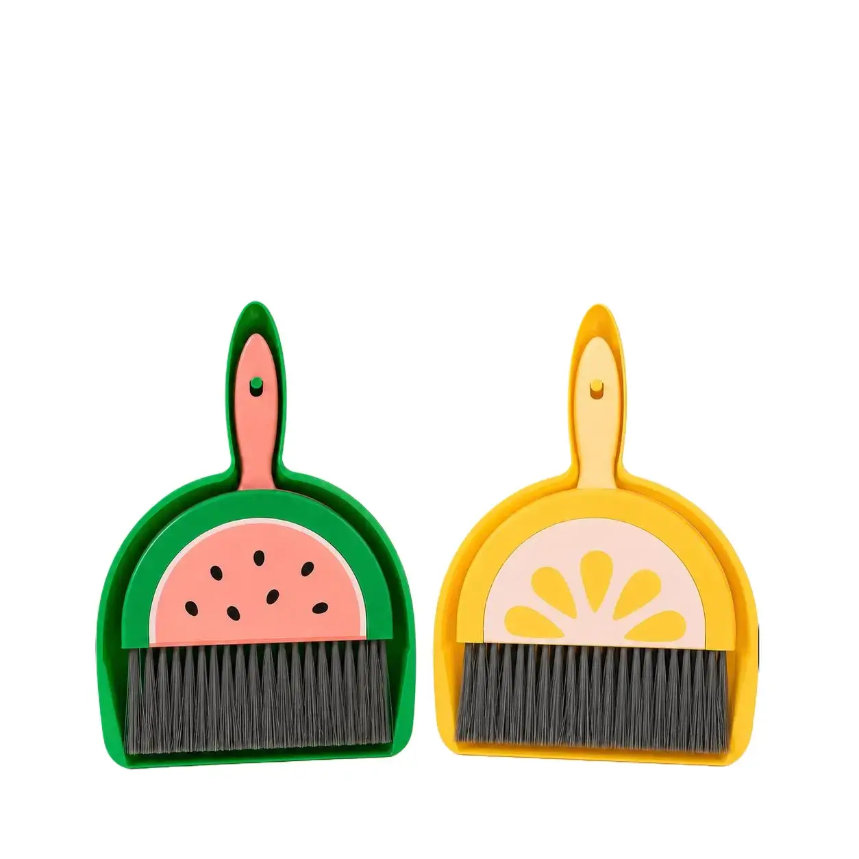 Mini Desktop Broom & Pan Set - Compact Handheld Crumb Sweeper for Desk Cleanup, Small-Space Sports & Outdoor Trophy Display Area Maintenance