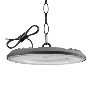 UFO LED High Bay Light, 200/300/500W LED Shop Lights with 5ft US Plug, IP65 Waterproof, 6500K Commercial Bay Lighting for Warehouse Garage Workshop Factory