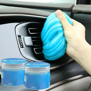Car Cleaning Gel Car Cleaning Putty Car Putty Auto Detailing Tools Car Slime Cleaner Dust Cleaning Gel  Car Interior Cleaner Car Cleaning Supplies Cleaning Kit Car Accessories Blue 2Pack