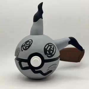 Shining Mimikyu Themed Pokeball - Unique Design for Collectors and Fans of Mimikyu