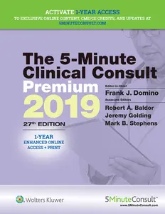 USED-The 5-Minute Clinical Consult Premium 2019 by Domino, Frank J. (Hardcover)