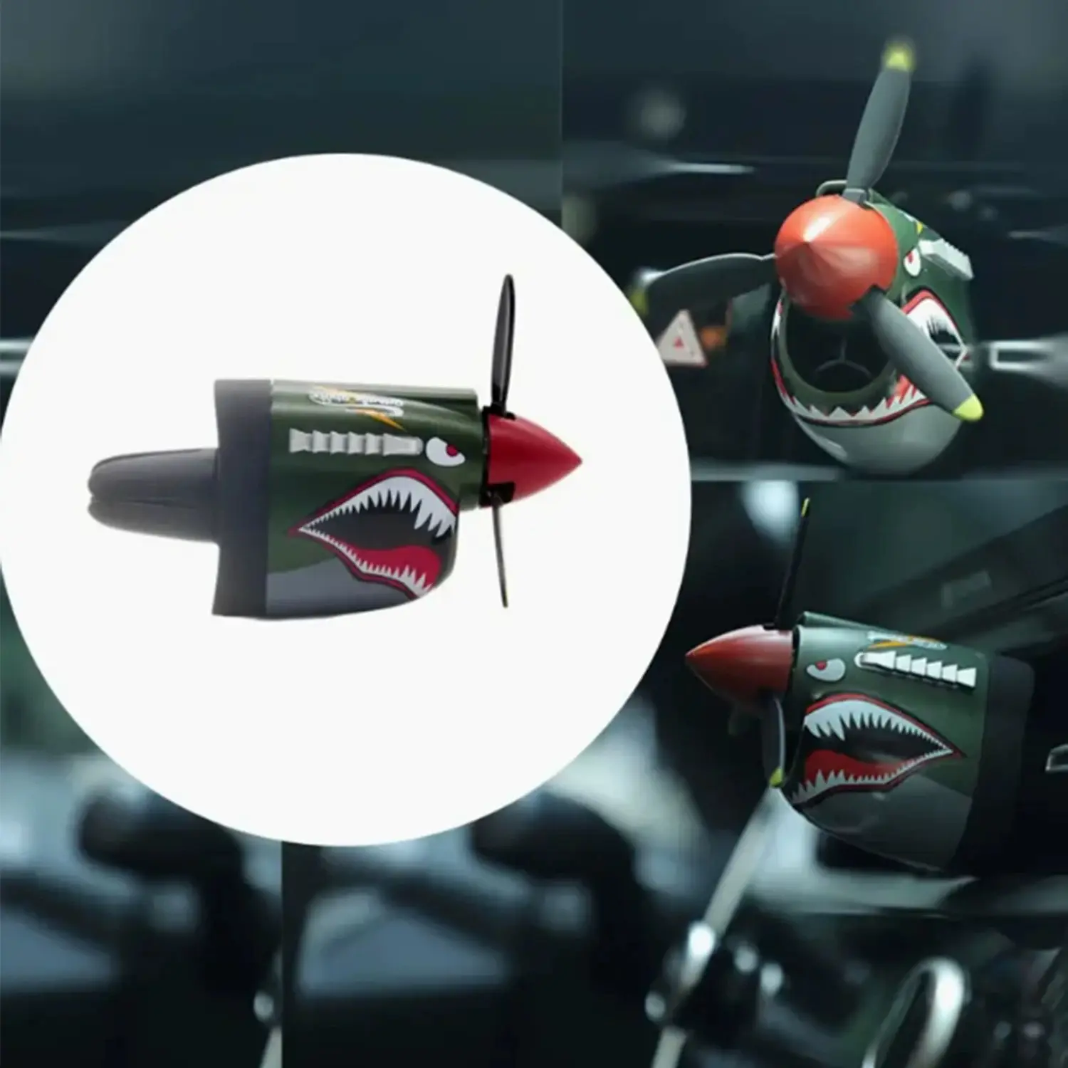 P-40 Warhawk Eau de Cologne-Shape Car Air Freshener, Vent Clip, Men's Car Fragrance, Automotive Interior Accessory for Fresh Air, Car Fresheners, Cars Fragrance