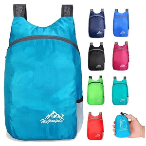 Only 85g!Foldable External Frame Backpack Travel Hiking Daypack Waterproof Lightweight Skin Pack for Outdoor Camping Trekking