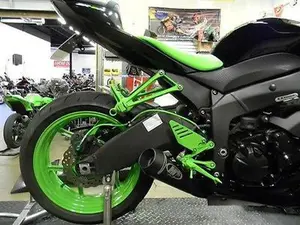Kawasaki Green Powder Coating Paint 1 LB
