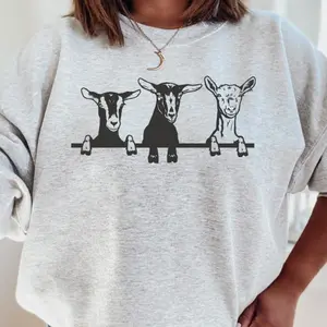 Goats, Goat Mom, Goat Mom, Cute Goats, Funny Goat Sweatshirt, Farm Animal Shirt, Farmer Girl, Farm T-Shirt, Sweatshirt, Hoodie