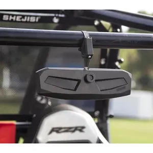 UTV Rearview Mirror for 1.5" to 2.0"Inch Roll Cage, New RZR Mirrors with Simple Adjustment of Viewing Angle, Compatible with Polaris RZR, Can Am Commanders, Honda Pioneer SXS, Kawasaki Mule