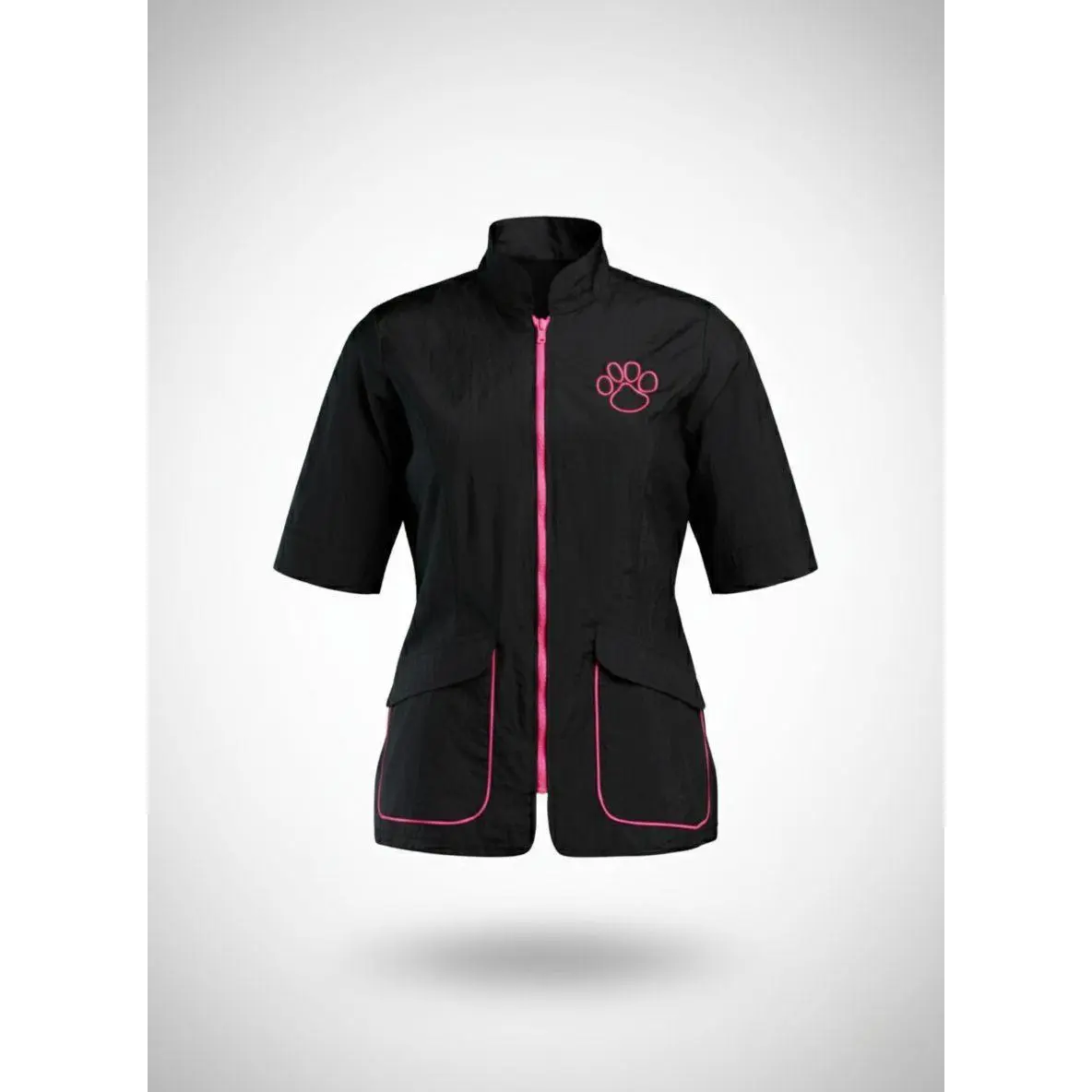 Contrast Jacket with Paw Womenswear