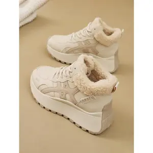 New Women's Boots, Sporty Shoes, Winter Boots, Silver Color Loafers, Thick Sole Mary Jane Flats, Outdoor Work Shoes, Fluffy Snow Boots, Casual Boots(Sheets)