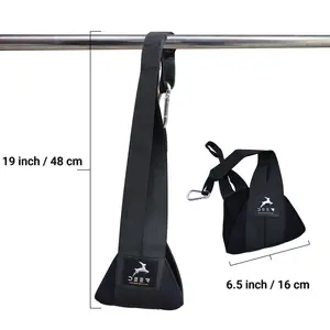 1 Pair Fitness Hanging Ab Straps for Pull Up Bar & Ab Muscle Training