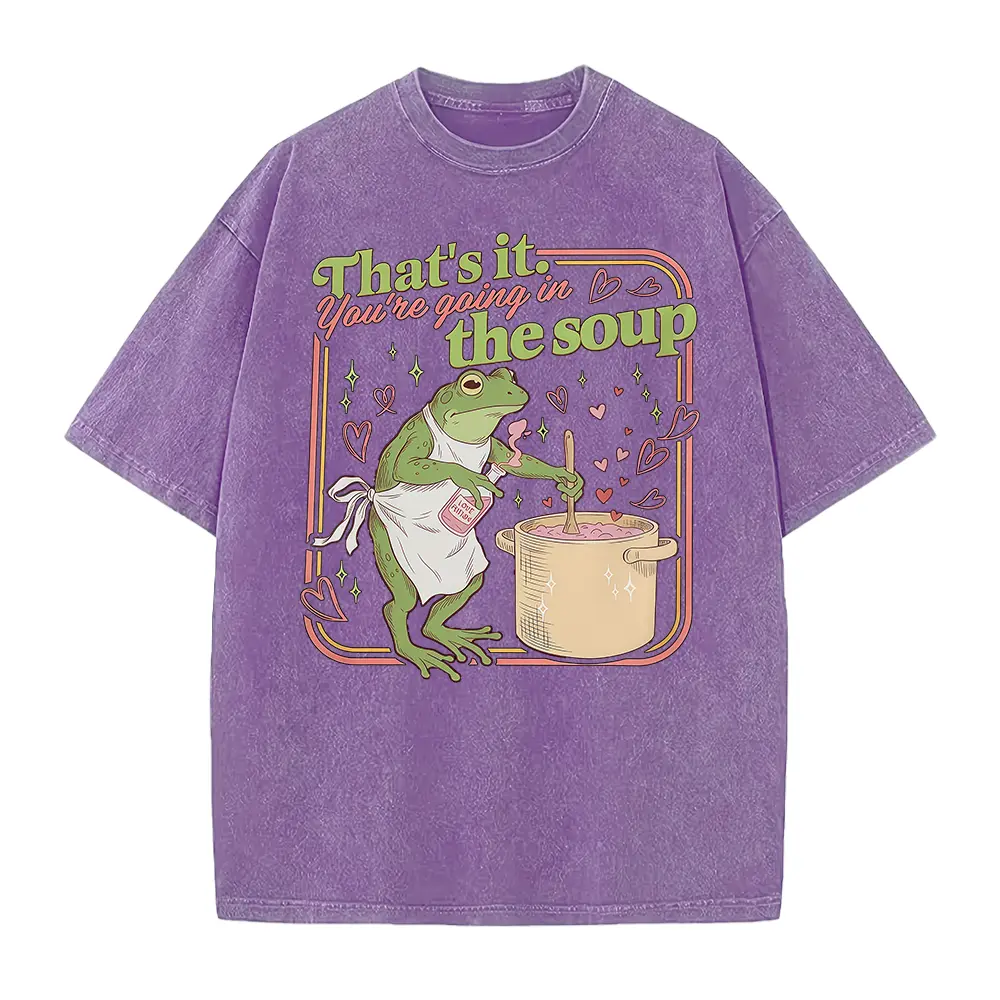 That's It You're Going in the Soup Shirt, Frog Make Love Potion For Valentine T-shirt, Meme Shirts, Weirdcore Sarcastic Tee