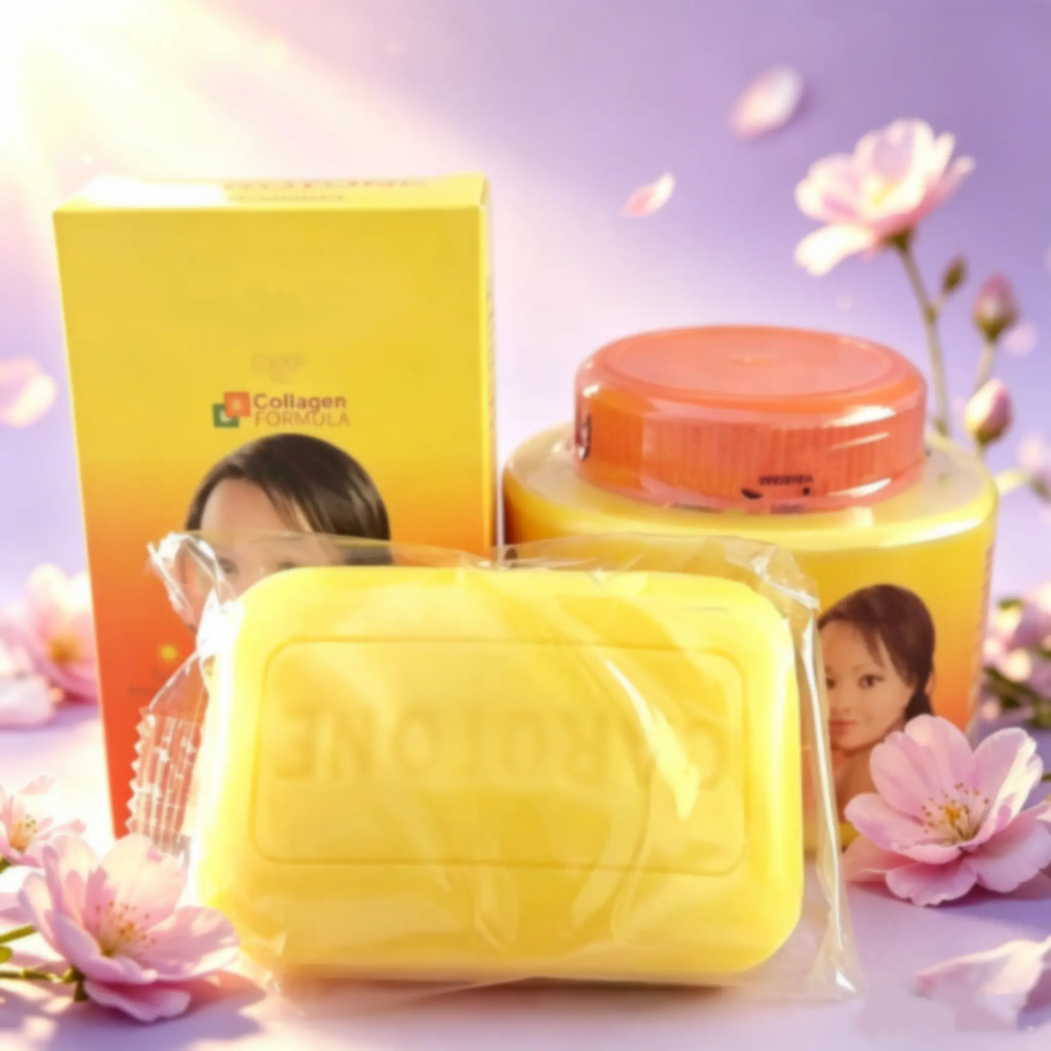 Gentle Collagen Body Care Cream & Cleansing Bar