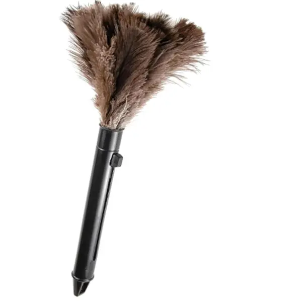 Retractable Feather Duster Reusable Eco-Friendly Handheld Cleaning for Keyboard,Home,Car,Office (10 to 15 Inches) 1 Pack