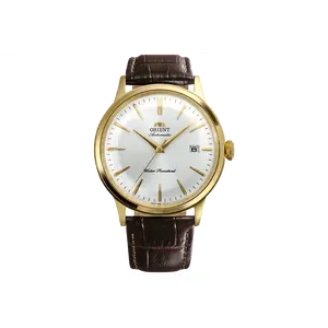 Orient Bambino Version 7 (40.5mm) | Automatic / Hand-Winding Movement | White Dial | Stainless Steel Dress Watch, RA-AC0028S30B
