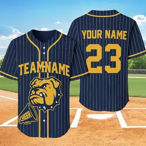 Custom Baseball Jersey With Mascot Team Name Number, Personalized Baseball Jersey for Men, Baseball Jersey Vacation & Gifts #Baseballjersey