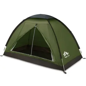Night Cat Modified Dome Tent - 1-2 Person, 2.2x1.2m, Compact, 2kg Ultra-Light, Safe Pole Design, PU3000mm Waterproof Outdoor Equipment, Tent Canopy for Camping, Hiking summervibes, Lightweight Portable Tent,