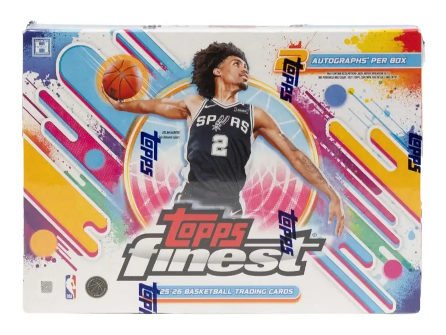 2025/26 Topps Finest Basketball Hobby Box